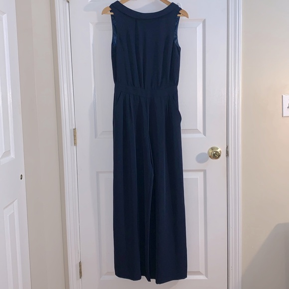 Navy blue Boden Clarissa jumpsuit. Size 2 regular - Picture 2 of 9